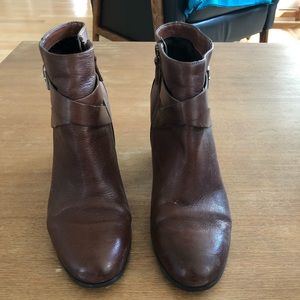 Cole Haan Brown Booties